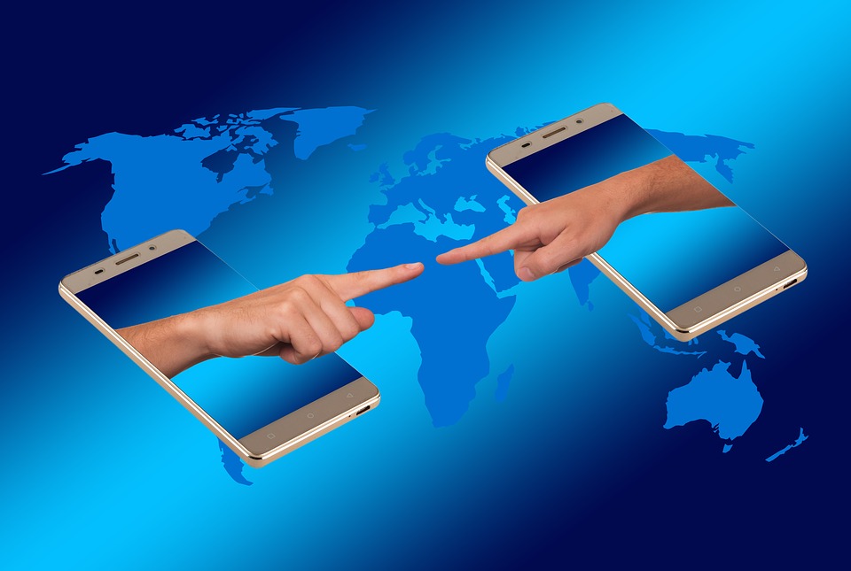 two index fingers contacting each other